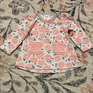 Floral Pink Baby Dress